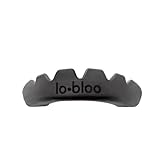 lobloo Slick Professional Dual Density Mouthguard for High Contact Sports as MMA, Hockey, Football, Rugby. Large +14yrs, Black