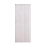 Home Accordion Folding Doors Interior,Accordion Folding Door,Accordion Closet Doors,Accordion Bifold Doors,Sliding Door,Multifold Interior Doors for Home,Room White 32in*80in (32in*80in White)