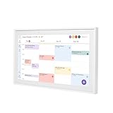 Skylight 15-Inch Digital Calendar & Daily Planner, Touchscreen Smart Display for Work, Office and Family Schedules, White