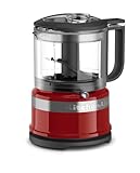 KitchenAid KFC3516ER 3.5 Cup Mini Food Processor, Empire Red