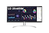 LG 29 Inch 29WQ600-W UltraWide Monitor with 21:9 FHD(2560 x1080) IPS Display, sRGB 99%, HDR10, AMD FreeSync, 1ms MBR, 100Hz, 2 x 7W Speakers with MaxxAudio, USB Type-C Connectivity, White