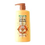 Garnier Whole Blends Honey Treasures Repairing Shampoo for Damaged and Dry Hair, Repairs Split Ends and Breakage, more Moisture, Paraben-Free, 1180ml