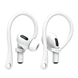 elago Ear Hooks Designed for AirPods Pro 2, AirPods Pro, Designed for AirPods 4 & 3 & 2 & 1, Earbuds Accessories, Anti-Slip, Ergonomic Design, Comfortable Fit (White) [US Patent Registered]