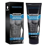 Hair Removal Cream For Men, Intimate/Private Hair Removal Cream for Men - Painless, Flawless, Soothing Depilatory for Unwanted Male Hair In Intimate/Private Area, Suitable For All Skin Types…