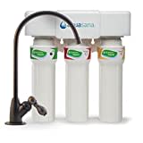 Aquasana AQ-5300+.62 3-Stage Max Flow Under Sink Water Filter with Oil Rubbed Bronze Faucet