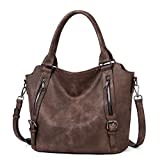 CLUCI Satchel Bags for Women Soft Leather Purses Handbags Crossbody Bags Tote Fashion Hobo Shoulder Bags Roomy