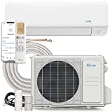 Senville AURA Series Mini Split Air Conditioner Heat Pump, 24000 BTU, Works with Alexa, Energy Star, White