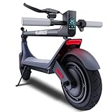 Electric Scooter A6L ECO,Electric Scooter Adults with 10IN Shock Absorbing Tires,10.2AH Big Battery,350W/500W Motor,19/31 Miles Range,APP Control,15.5MPH, E Scooter for Teens and Adults UL2272