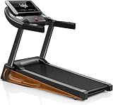 CURSOR FITNESS and UMAY Joint Brand Home Treadmill with Auto-Folding, 3-Level Incline, and Pulse Sensors – Features a 3.0 HP Quiet brushless Motor, speeds up to 8.7 MPH, and a 300 lbs Weight Capacity