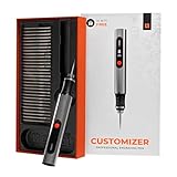 Culiau's Customizer Engraving Pen: Ultimate Cordless Portable for Artists & DIYers - Engrave 50+ Surfaces - Beginner Friendly - Rechargeable - Free 30 Bits & Mastery Guide