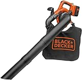 BLACK+DECKER 40V Leaf Blower/Leaf Vacuum Kit, Cordless (LSWV36)