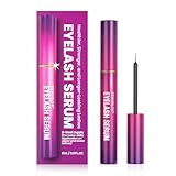 Eyelash Serum Lash Growth Enhancer: Advanced Natural Formula for Long Thickening Eyelashes - Safe for Sensitive Eyes Hormones Free 5ML