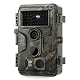 GardePro A3S Trail Camera, 64MP 1296p, Next-Gen Imaging Technology, Clear 100ft No Glow Night Vision, Fast 0.1s Trigger Speed