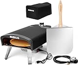 Mimiuo Outdoor Gas Pizza Oven Portable Propane Pizza Grilling Stove with Automatic Rotation System and Pizza Stone - (Tisserie G-Oven Series) - Global Patent