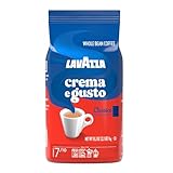 Lavazza Crema E Gusto Whole Bean Coffee Dark Roast 1 kg Bag, Crema E Gusto ,Authentic Italian, Blended and roasted in Italy, Full-bodied dark roast with creamy and full-bodied, with spices notesbl, 1 kg (Pack of 1) packaging may vary