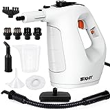 SXHY Steam Cleaner, Handheld Steamer for Cleaning, Multipurpose Pressurized Steam Cleaners for Home Use with Continuous Steam Lock, Unlimited Use Time and 11 Accessory Kit to Remove Grime, Grease