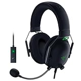 Razer Blackshark V2 Gaming Headset: THX 7.1 Spatial Surround Sound - 50mm Drivers - Detachable Mic - Pc, Ps4, Ps5, Switch - 3.5 Mm Audio Jack and USB Dac - Black