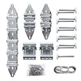 HOME MASTER HARDWARE Garage Door Hinge & Roller Tune Up Kit Garage Door Hardware Kit for 16 x 7" or 18 x 7" Door