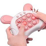 Wrystte Fidget Toys,Pop it Game for Kids & Adults,Handheld Electronic Game,Quick Push Travel Games 2nd Gen 4 Modes 80 Levels,Squeeze Sensory Toys for Autism,Xmas Birthday Gifts for Boys Girls (Pink)