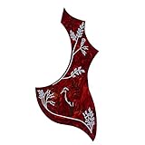 Guitar Pickguards Acoustic Guitar Self Adhesive Drop Water Shape Pick Anti-scratch Plate Guitar Replacement Parts