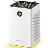 Jafanda Air Purifiers for Home Large Room,1190 sqft Coverage, 3-Stage Filtration System, True HEPA Filter Air Cleaner with Activated Carbon,Remove 99.97% Dust Pollen Smoke Odors