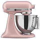 KitchenAid Artisan Series 5-Quart Tilt-Head Stand Mixer, Matte Dried Rose, KSM150PSDR