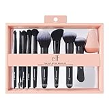 e.l.f. Ten Out Of Ten Brush Set, 10 Piece Brush Kit, Brushes For Face Makeup, Eyes, Brows & More, Made With Synthetic Bristles, Vegan & Cruelty-Free