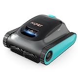 AIPER Scuba S1 Cordless Robotic Pool Cleaner, Smart Navigation, Wall Climbing Cleaning Vacuum, 150-Min Runtime for Inground Pools up to 1600 Sq.ft, Blue