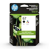 Original HP cInk Cartridges (2-Pack) | Works with HP DeskJet 1255, 2700, 4100 Series, HP Envy 6000, 6400 Series | Eligible for Instant Ink | 3YP29AN