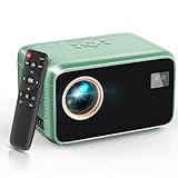 【Electric Focus with Remote】 Projector 4K with WiFi 6 and Two-Way Bluetooth, 15000L Mini Portable Projecteur, Native 1080P Outdoor Movie Projector for Phone/TV Stick/Video Games/HDMI/USB/PS5