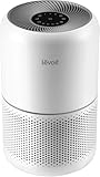 LEVOIT Air Purifiers Large Room Bedroom Home Up to 1095 ft², 4 Customized Replacement Air Filter for Remove Allergies Smoke Pet Hair Dust Odor, Air Cleaner with Sleep Mode, Core 300 White