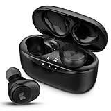 Monster Wireless Earbuds, Wireless Headphones with 4 Mics, Bluetooth 5.3 in-Ear Headphones, Clear Call, Touch Control, Type-C Charging Case, Bluetooth Earbuds, Black