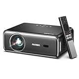 Aurzen EAZZE D1 Pro Smart Projector 4K Supported, Netflix Official with WiFi and Bluetooth, 20W Speakers, Dolby & DBX-tv Total Sonics, Auto Focus & Keystone, Native 1080P Portable Projector