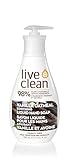 Live Clean Liquid Hand Soap, Soothing Vanilla Oatmeal, 500 mL, 4 Count (Packaging may vary)