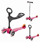 Micro Mini 3-in-1 Kick Scooter, Pink