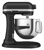 KitchenAid 7 Quart Bowl-Lift Stand Mixer, Cast Iron Black, KSM70SKXXBK