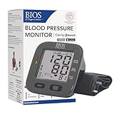 BIOS Diagnostics Blood Pressure Monitor, #1 Canadian Blood Pressure Manufacturer*, Detects Irregular Heartbeat, Stores 30 readings, MediLink App to Track Readings, Bluetooth, BP Assesment Indicator, BIOS Averaging Mode