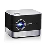 All-ln-One Projector 4K Supported, AURZEN Boom 3 Smart Projector with Netflix Official, 3D DoIby Audio & 36W Speakers, AI Auto Focus & Keystone, WiFi and Bluetooth 60Hz Supported Outdoor Projecteur