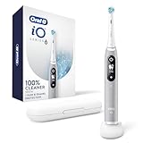 Oral-B Power iO Series 6 Electric Rechargeable Toothbrush with (1) Brush Head, Gray Opal