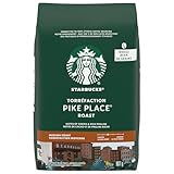 Starbucks Pike Place Whole Bean Medium Roast Coffee, 907 gram