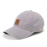 Carhartt Men's Canvas Cap, Asphalt, One Size