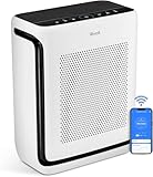 LEVOIT Air Purifiers Large Room bedroom Home Up to 1900 ft² with Washable Filters, Smart WiFi Air Quality Monitor, H13 True HEPA Air Filter Removes Allergies, Pet Hairs, Smoke, Dust, Vital 200S