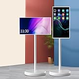 21.5 Inch Mobile Smart Display, 1080 x 1920 IPS Rotating Smart Screen Monitor with Touch Display, Full Swivel Rotation, Android 12 OS, 6GB Ram, 128GB Storage - MT8183_Intexca (1PC)