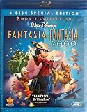 Fantasia / Fantasia 2000 (Four-Disc Blu-ray/DVD Combo) (Sous-titres français)