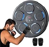 Smart Music Boxing Machine, FINCOME Boxing Equipment with 9 Levels Speed & Volume, Wall Boxing Music Machine for Adults Kids Training Indoor Home Workout Machine