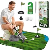 Toilet Golf Gifts for Men, White Elephant Gifts for Adults, Funny Gifts for Men, Mens Gifts for Christmas, Birthday Gifts for Men Boyfriend, Gag Gifts for Adults Funny, Stocking Stuffers for Adults