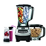 Ninja BL780C, Ninja Supra Kitchen System with Blender and Food Processor, Black/Silver, 1200W, (Canadian Version)