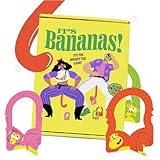 It's Bananas! The Monkey Tail Game - Funny, Fun Party Game & Board Game for All, Stocking Stuffer, Christmas, Thanksgiving, White Elephant, Girls Night, Birthday Gift, Gag, Novelty