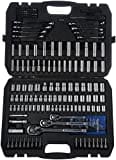 Amazon Basics Mechanic's 201-Piece Tool Socket Set With Case, SAE/Metric