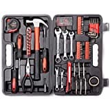 CARTMAN 148-Piece Tool Set - General Household Hand Tool Kit with Plastic Toolbox Storage Case